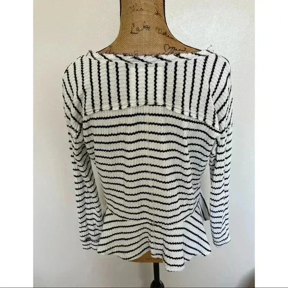 We The Free Striped Peplum Top - Picture 3 of 5